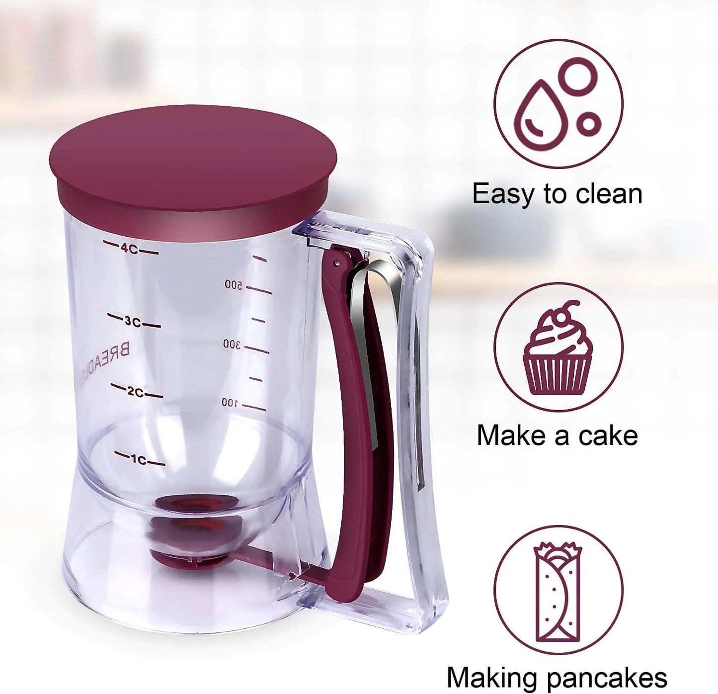 Batter Cupcake Pancake Cake Separator Dispenser Tool