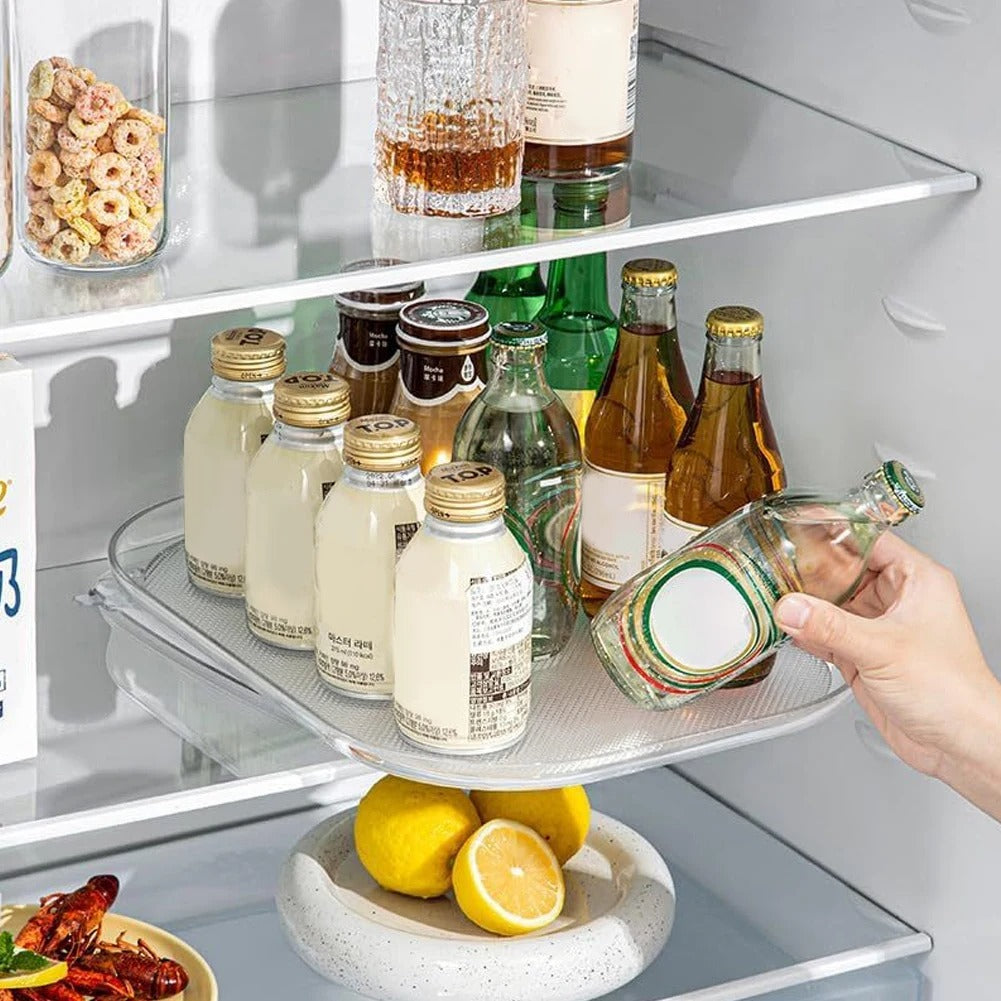 Turntable Organizer for Refrigerator