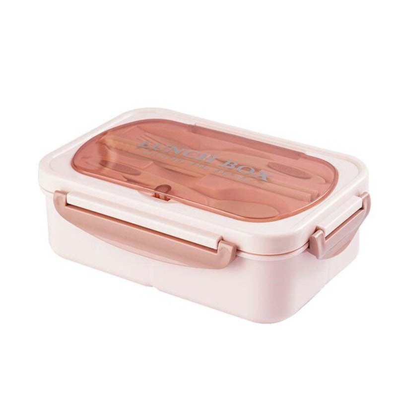 Microwave Lunch Box Dinnerware Food Storage Container Children Kids School Office Portable Bento Box 304 Stainless Steel PP