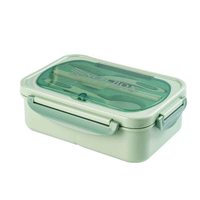 Microwave Lunch Box Dinnerware Food Storage Container Children Kids School Office Portable Bento Box 304 Stainless Steel PP